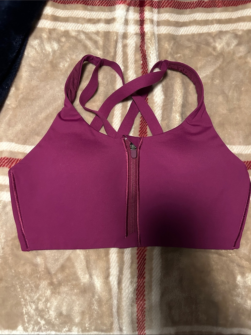 Lululemon Energy Zip front bra high support